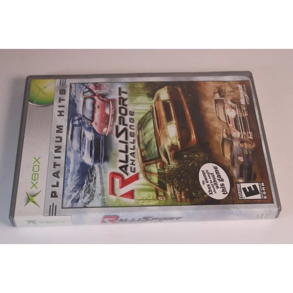 RalliSport Challenge (Microsoft Xbox, 2002) Complete w/ manual - Tested Working